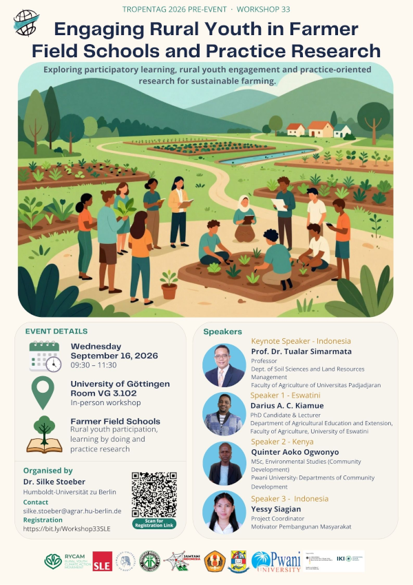 Farmer Field Schools Workshop Poster